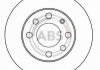 Гальмівний диск перед. Astra/Combo/Corsa/Kadett/Nova (82-04) A.B.S. 15748 (фото 2)