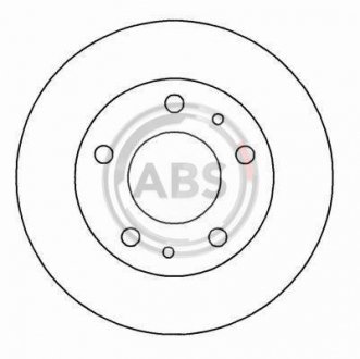 Гальмівний диск перед. Boxer/Ducato/Jumper (06-21) A.B.S. 16292