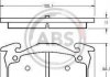 Тормозные колодки зад. Peugeot 206 99-/Renault Megane I 96-03 36580