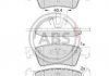 Тормозные колодки зад. T5 03- (ATE)(диски 333x32.5mm) 37494