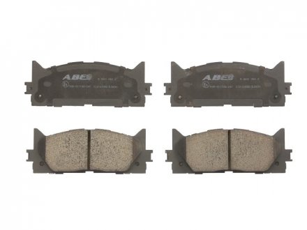 Гальмівні колодки, дискові ABE C12120ABE (фото 1)