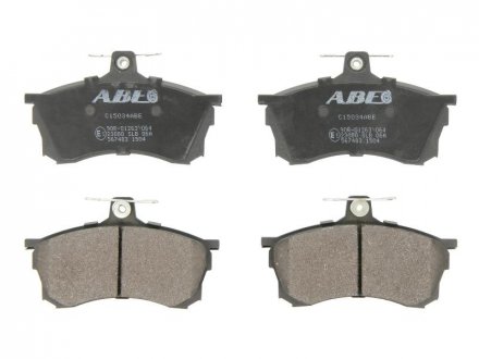Гальмівні колодки, дискові ABE C15034ABE (фото 1)