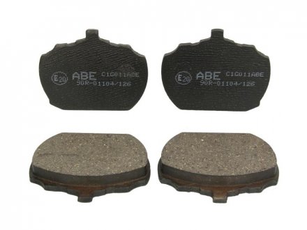 Тормозные колодки, дисковые. ABE C1G011ABE (фото 1)