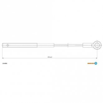 Трос ручного гальма ADRIAUTO ="210202"