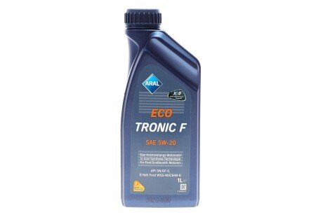 Олива моторна EcoTronic F 5W-20 (1 л) ARAL 15318F