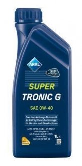 Олива моторна SuperTronic G 0W40 (1 л) ARAL 15A8AE