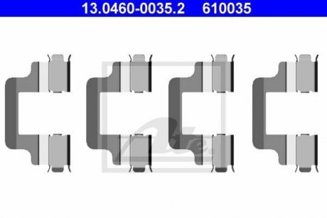 Комплект монтажних колодок ATE 13.0460-0035.2