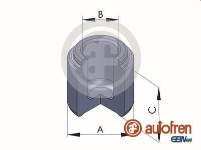 Поршень цилиндра суппорта AUTOFREN D0-25118 (фото 1)