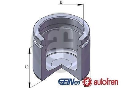 Поршенек суппорта перед MB 100 (48x44,85мм) 88-96 SEINSA AUTOFREN D02586