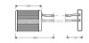 AVA FIAT Радіатор опалення Alfa Romeo 147/156 AVA COOLING AL6072 (фото 1)