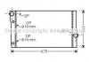 AVA BMW Радіатор охолодження двиг. 5 F10, 6 F13, 7 F01 2.0/3.0d 10- AVA COOLING BW2410 (фото 1)