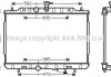 Радиатор охлаждения двигателя NISSAN X-TRAIL (2007) 2.0 (Ava) AVA COOLING DN2291 (фото 1)