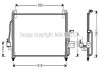 AVA DAEWOO Радіатор кондиціонера (конденсатор) Nubira 99- AVA COOLING DW5040 (фото 1)