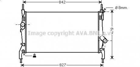 Радиатор AVA COOLING FD 2405 (фото 1)