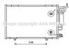 AVA FORD Радіатор кондиціонера (конденсатор) з осушувачем B-MAX 1.4-1.6 12-, FIESTA VI 1.25-1.6 08- FD5583D