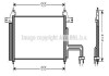 AVA FIAT Радіатор кондиціонера (конденсатор) з осушувачем Stilo 01- FT5253D