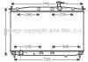 Радиатор охлаждения двигателя Hyundai Santa Fe II (06-11) MT AVA AVA COOLING HY2173 (фото 1)