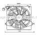 AVA HYUNDAI Вентилятор радіатора (дифузор в зборі) SANTA FE II 09- AVA COOLING HY7562 (фото 1)