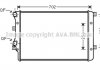 Радіатор GOLF5/TOURAN/A3 DIES 03- (Ava) AVA COOLING VNA2208 (фото 2)