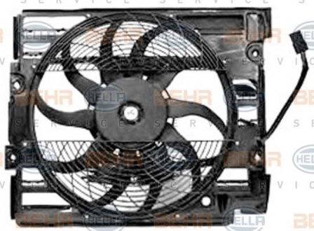 Вентилятор радіатора кондиціонера E39 2.0-4.4 BEHR 8EW351040-111 (фото 1)