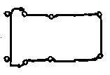 Прокладка, крышка головки цилиндра BGA RC0391