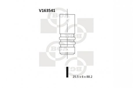 Выпускной клапан BGA V163541
