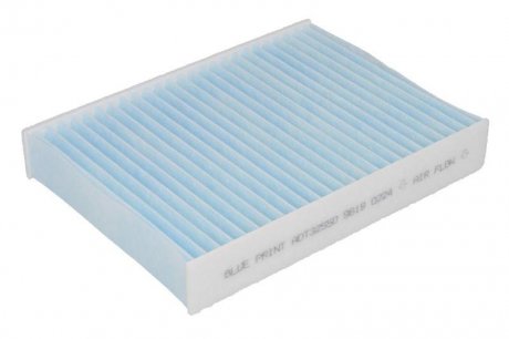 Змінний фільтруючий елемент повітряного фільтра салону BLUE PRINT ADT32550 (фото 1)