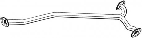 Глушитель, алюм. сталь, передн. часть MAZDA 6 07- (850-161) BOSAL 850161 (фото 1)