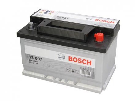 Акумуляторна батарея 70Ah/640A (278x175x175/+R/B13) BOSCH 0 092 S30 070 (фото 1)