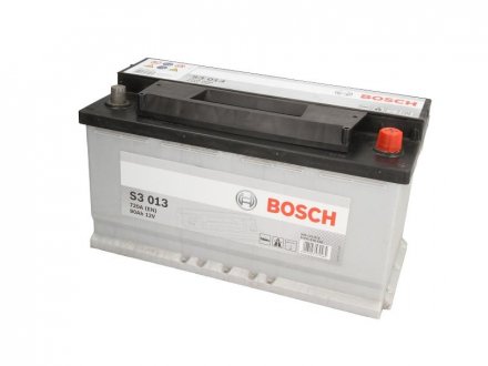 Акумуляторна батарея 90Ah/720A (353x175x190/+R) S3 BOSCH 0 092 S30 130 (фото 1)