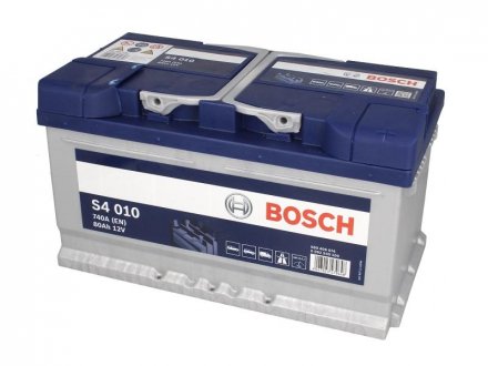 Акумуляторна батарея 80Ah/740A (315x175x175/+R/B13) BOSCH 0 092 S40 100 (фото 1)