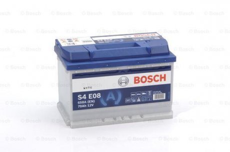 Акумуляторна батарея 70Ah/720A (278x175x190/+R/B13) (Start-Stop EFB) BOSCH 0 092 S4E 080 (фото 1)