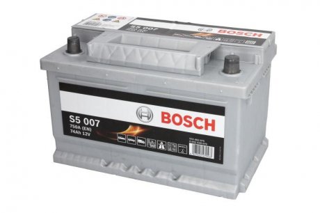 Акумуляторна батарея 74Ah/750A (278x175x175/+R/B13) BOSCH 0 092 S50 070