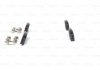 Комплект тормозных колодок, дисковый тормоз BOSCH 0 986 424 124 (фото 3)