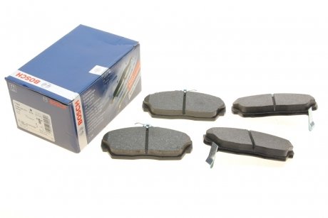 Комплект тормозных колодок, дисковый тормоз BOSCH 0986424214 (фото 1)