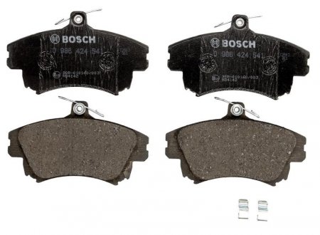 Комплект тормозных колодок, дисковый тормоз BOSCH 0986424541 (фото 1)