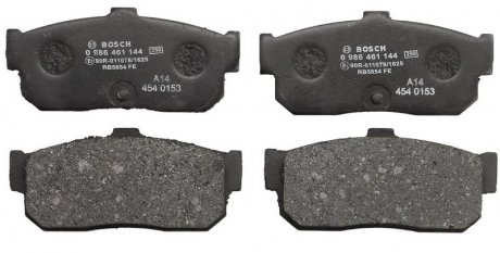 Комплект тормозных колодок, дисковый тормоз BOSCH 0986461144 (фото 1)