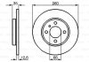 Тормозной диск BMW E30 \'\'F BOSCH ="0986478029" (фото 1)