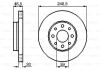 Тормозной диск BOSCH 0 986 478 878 (фото 1)