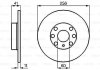 Диск тормозной передний OPEL Astra BOSCH 0986478880 (фото 1)