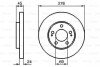 BOSCH  тормозной диск пер. Mitsubishi Space Wagon -04 0986479035