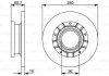 Диск тормозной BOSCH 0986479389 (фото 6)