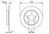 Тормозной диск BOSCH 0 986 479 765 (фото 1)