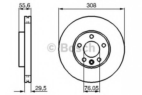 Тормозной диск BOSCH 0 986 479 B88