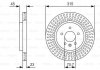 Тормозной диск BOSCH 0 986 479 U65 (фото 1)