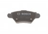 Комплект тормозных колодок, дисковый тормоз BOSCH 0986494014 (фото 4)