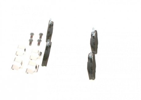 Комплект тормозных колодок, дисковый тормоз BOSCH 0986494192 (фото 1)