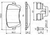 Дискові колодки задні BOSCH 0 986 494 731 (фото 1)