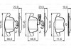 Тормозные колодки дисковые передние BOSCH 0986495464 (фото 1)