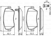 SUZUKI Тормозные колодки передн.Swift,SX4,Opel Agila 05-,Nissan Note,Micra 05- BOSCH 0986495485 (фото 1)